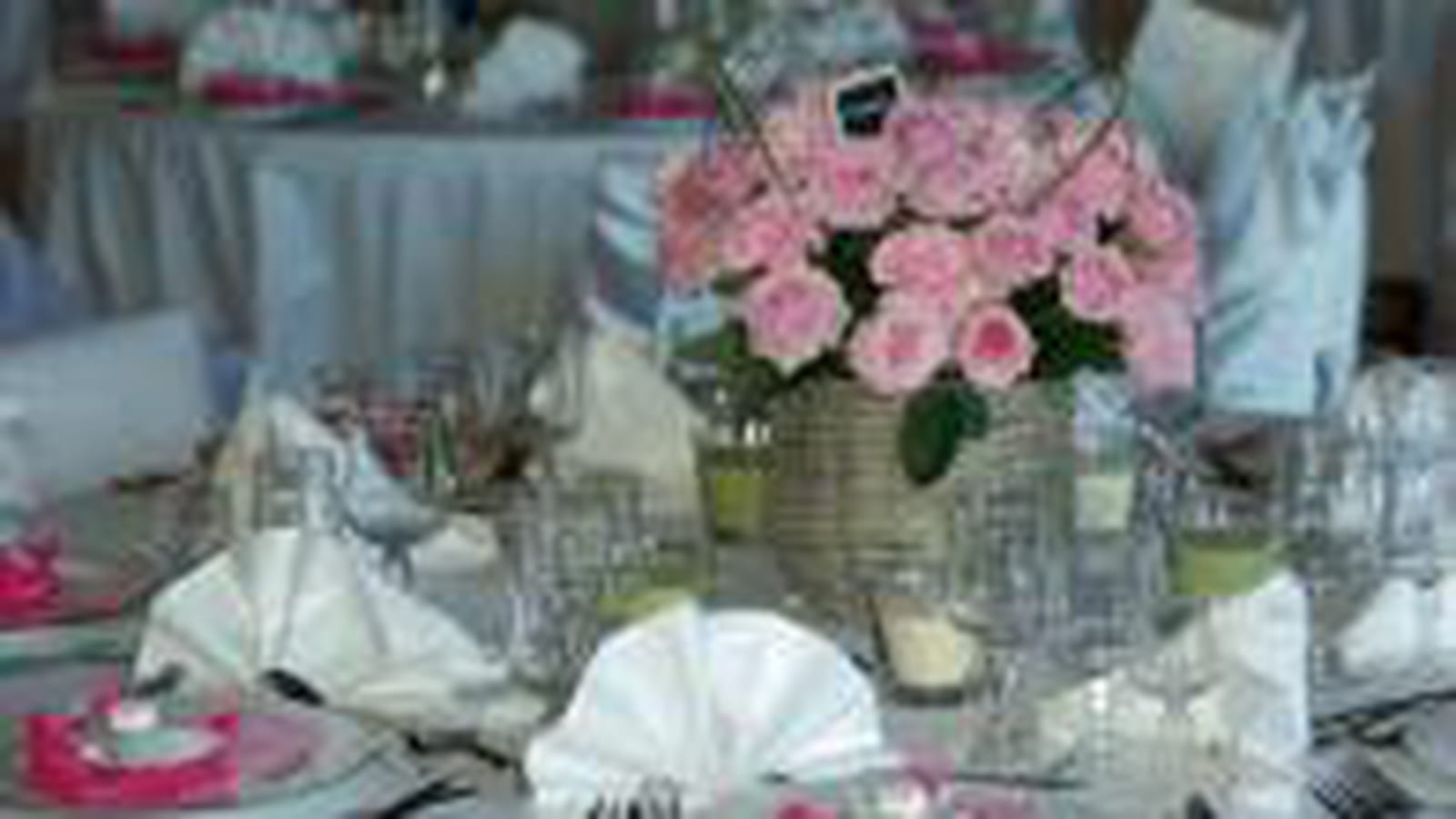 Déco de mariage romantique