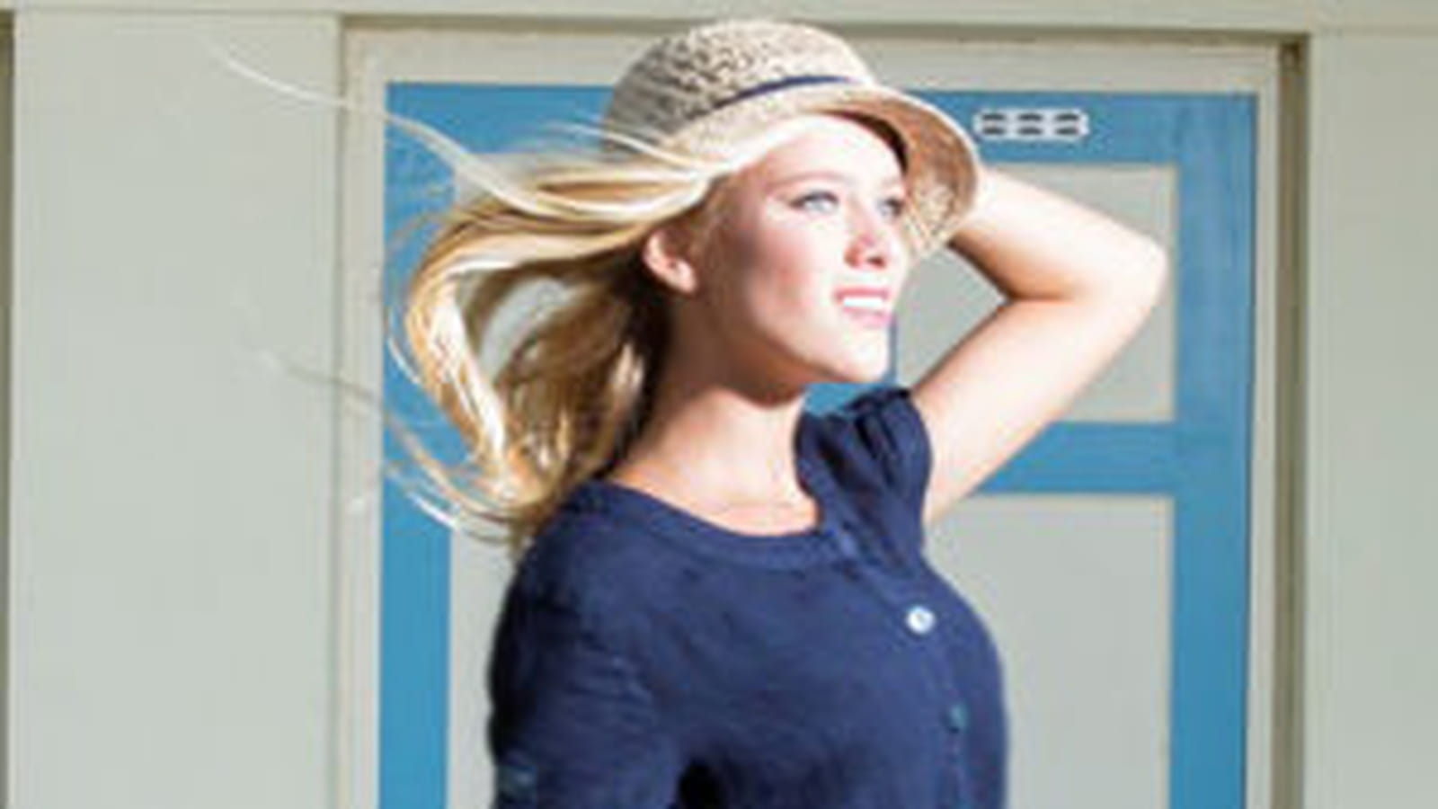 Robe "Lea" bleue de Saint James
