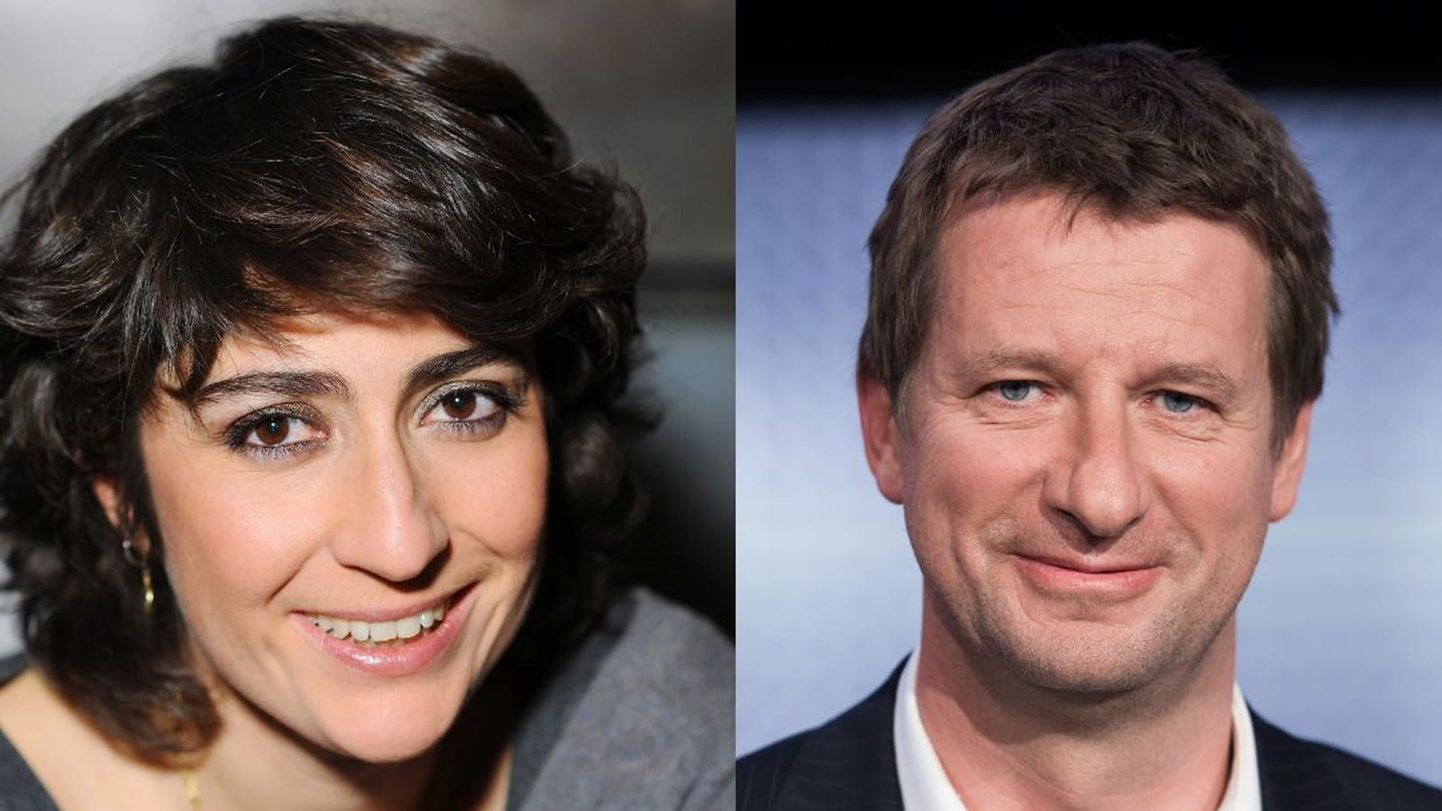 Isabelle Saporta et Yannick Jadot