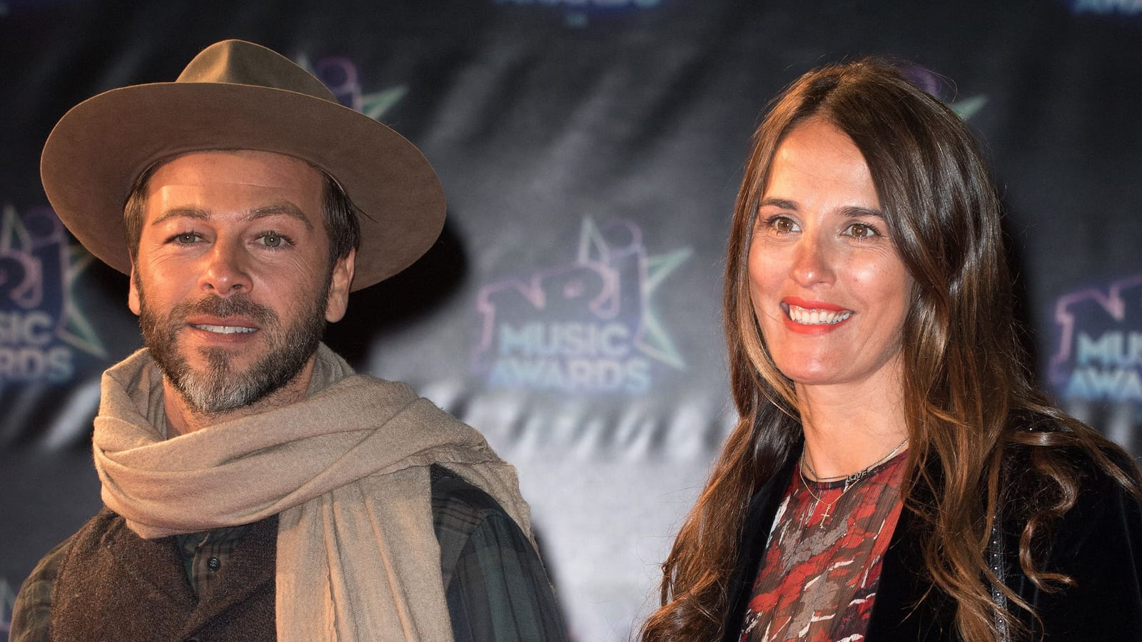 Christophe Maé et Nadège Sarron