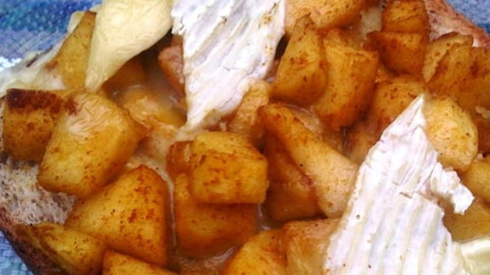 Tartines pommes-camembert