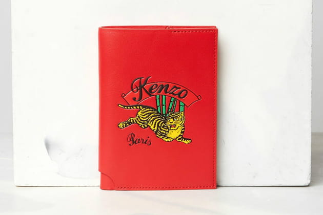 Couverture passeport "Jumping Tiger" de Kenzo