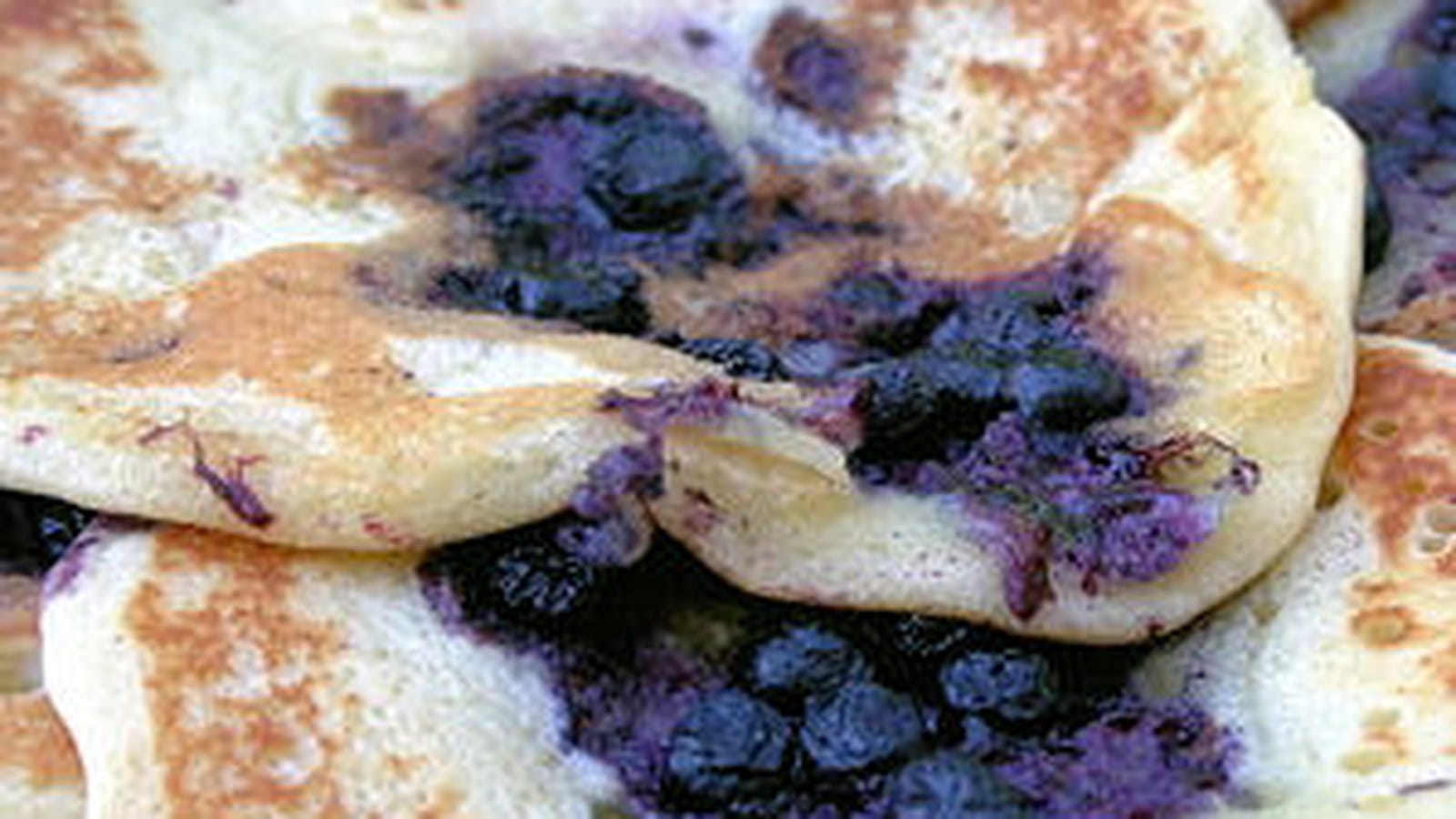 Pancakes aux bleuets