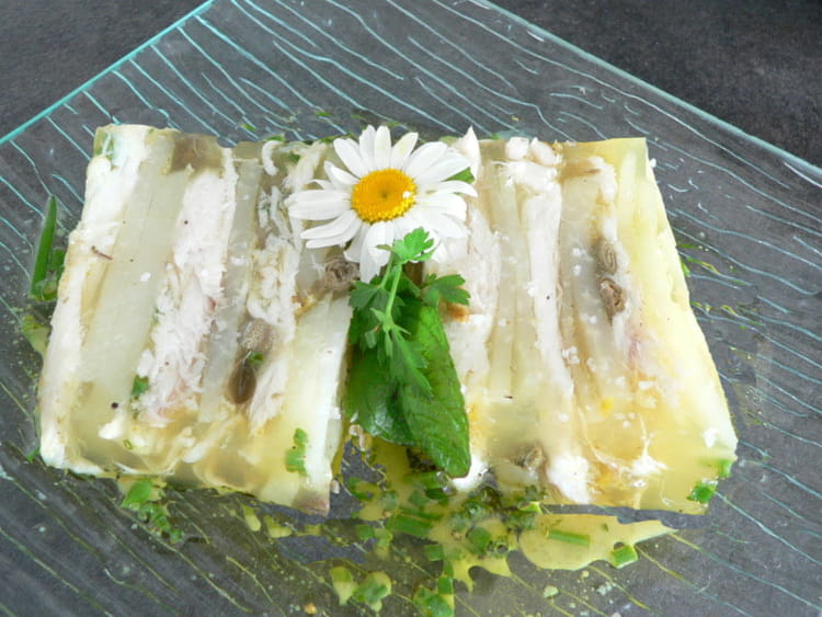 Recette de Terrine de raie au chourave