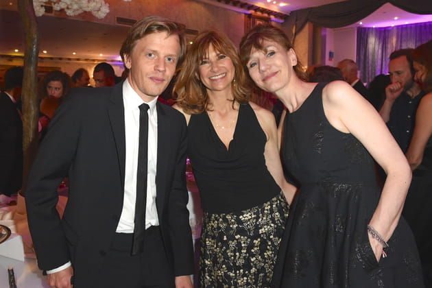 Avec Alex Lutz et Virginie Lemoine en 2018