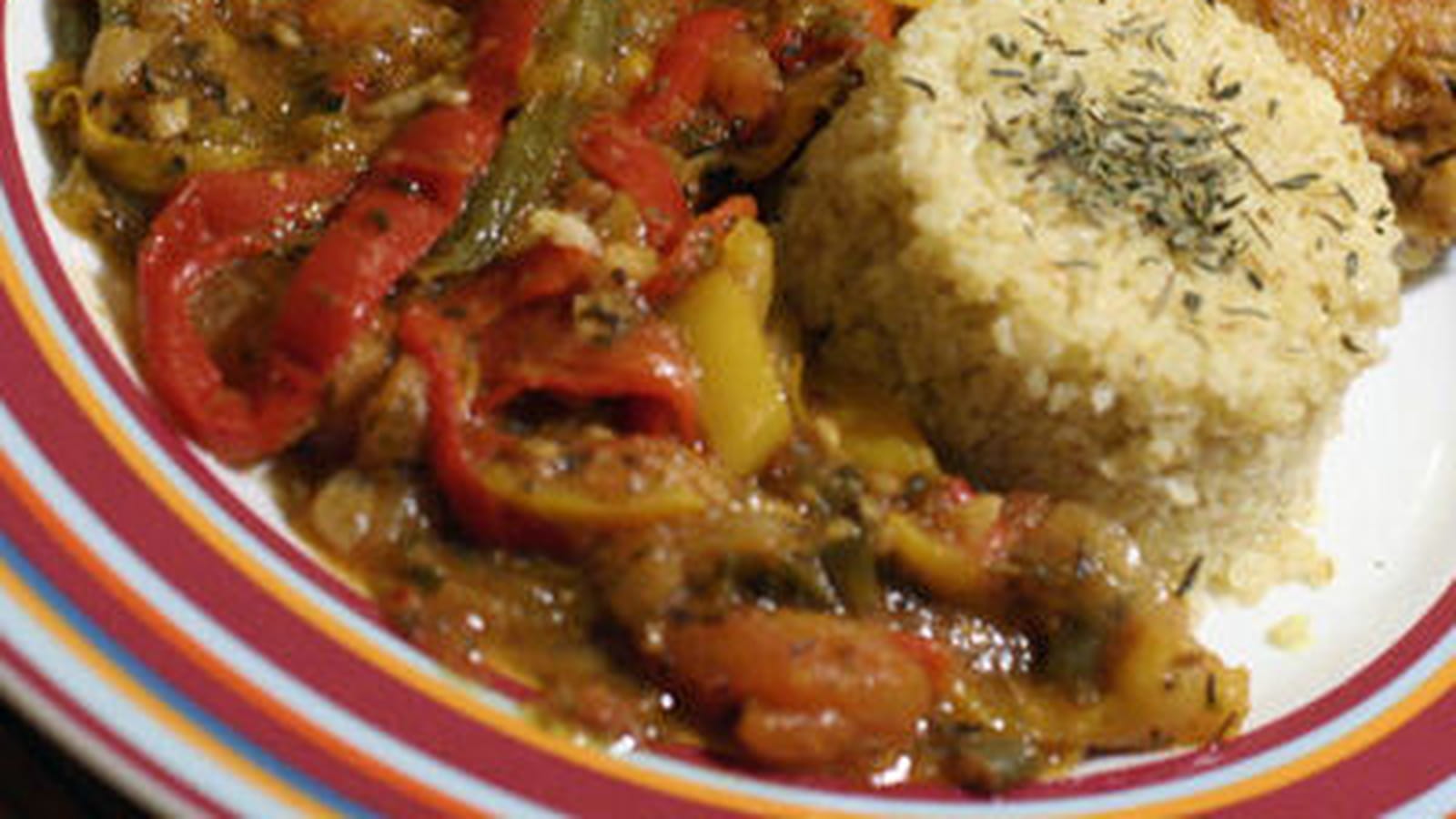 Poulet basquaise