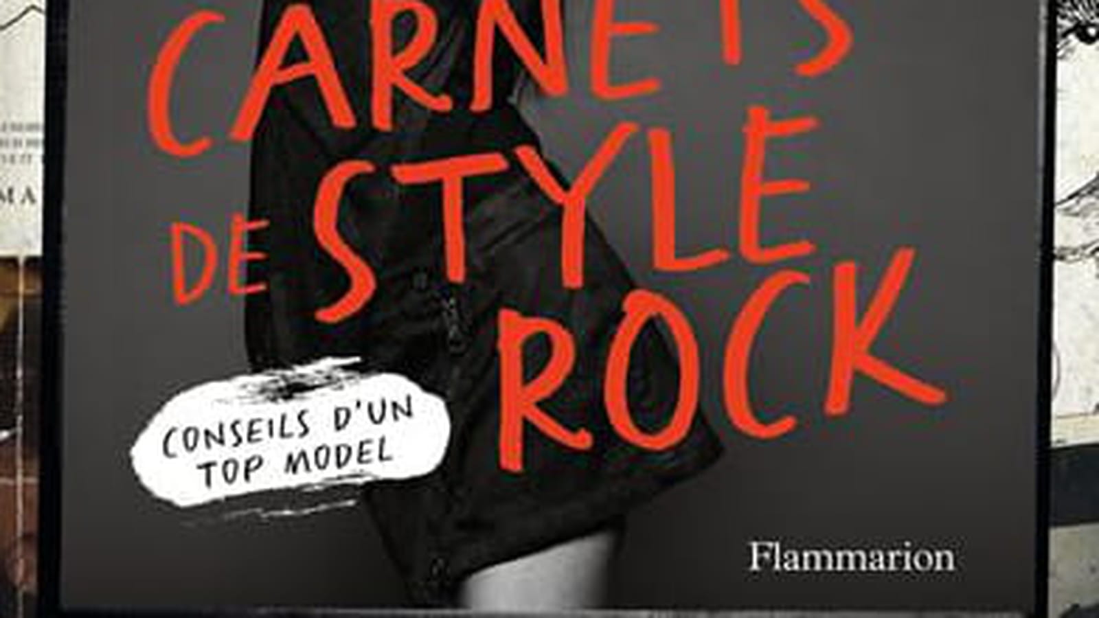 "Carnets de style rock - Conseils d'un top model"