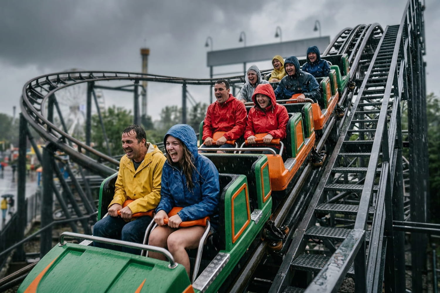 This French amusement park offers a free ticket if it rains on the day of your visit This French amusement park offers a free ticket if it rains on the day of your visit