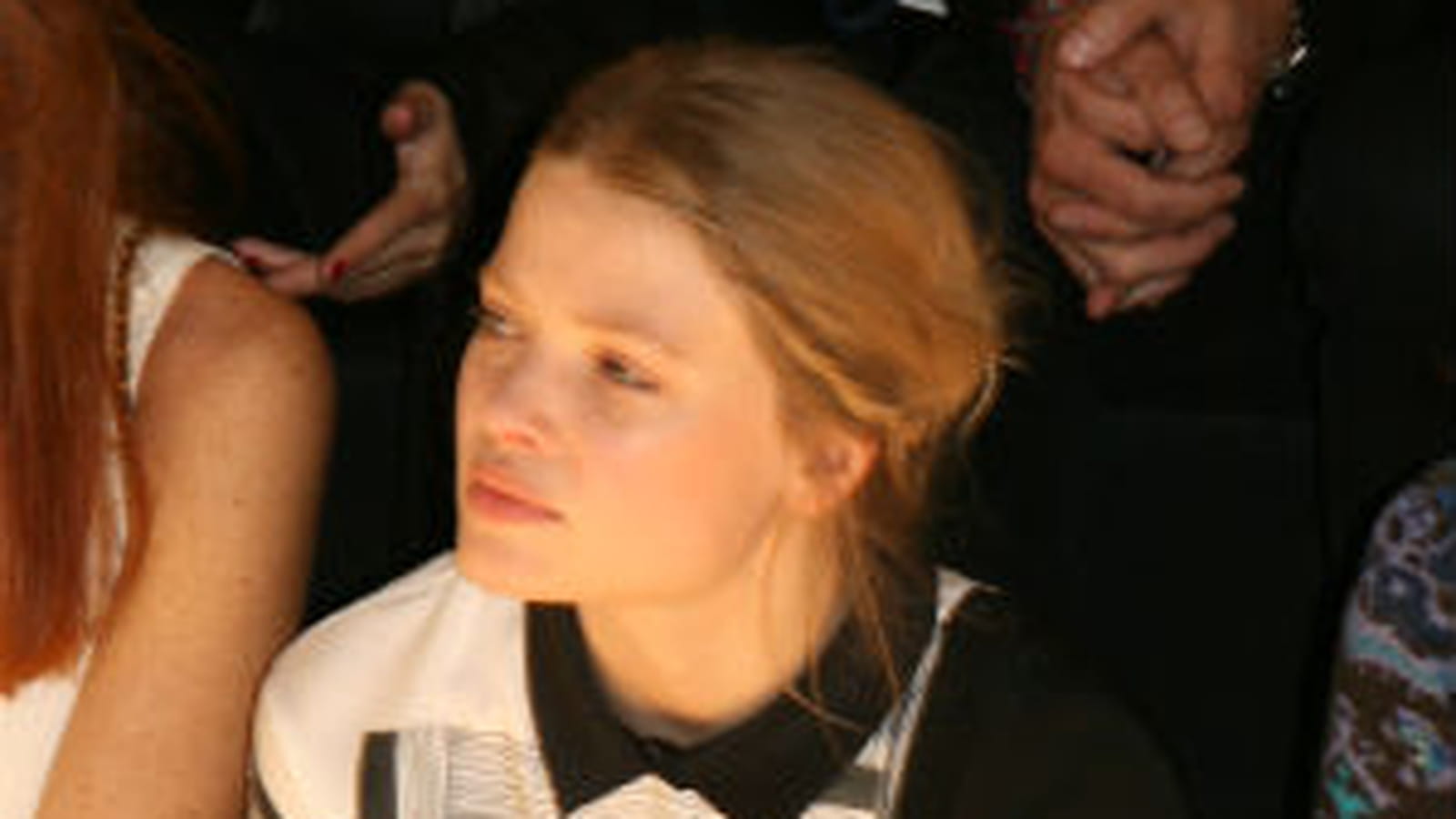 Mélanie Thierry, concentrée