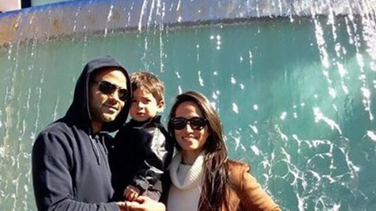 Tony Parker, en famille 