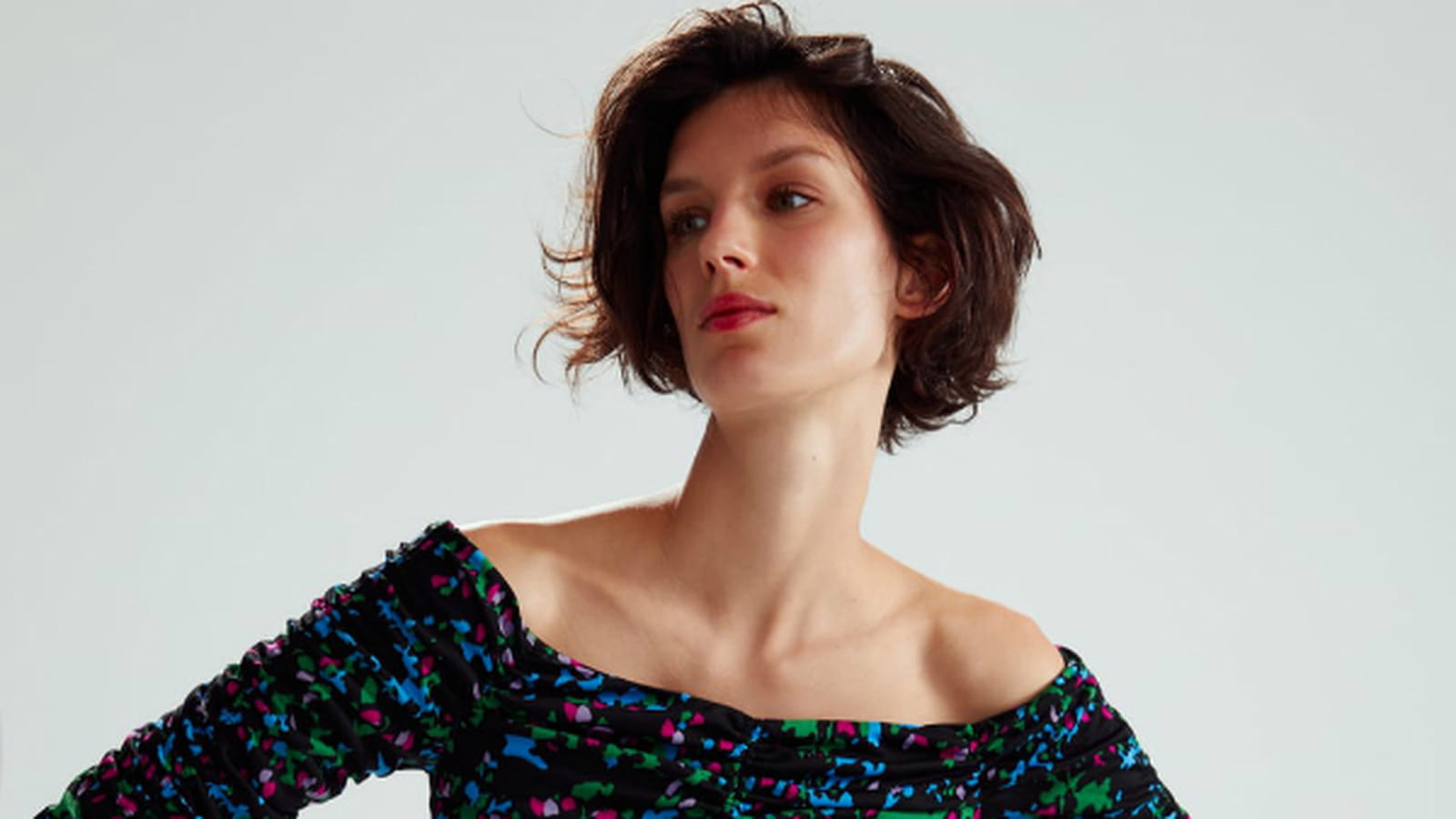 Robe drapée