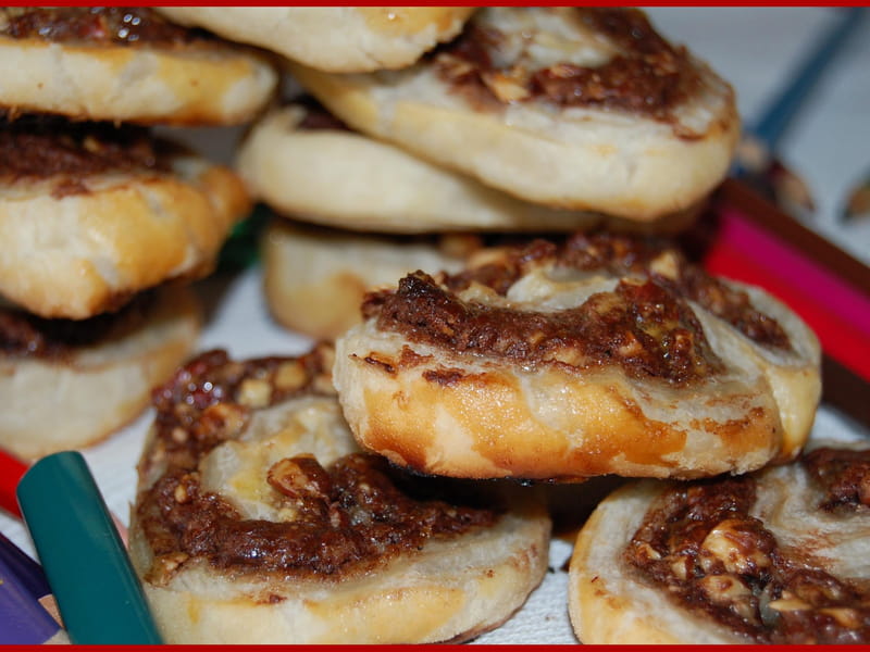 Recette De Feuilletes Nutella Noisettes