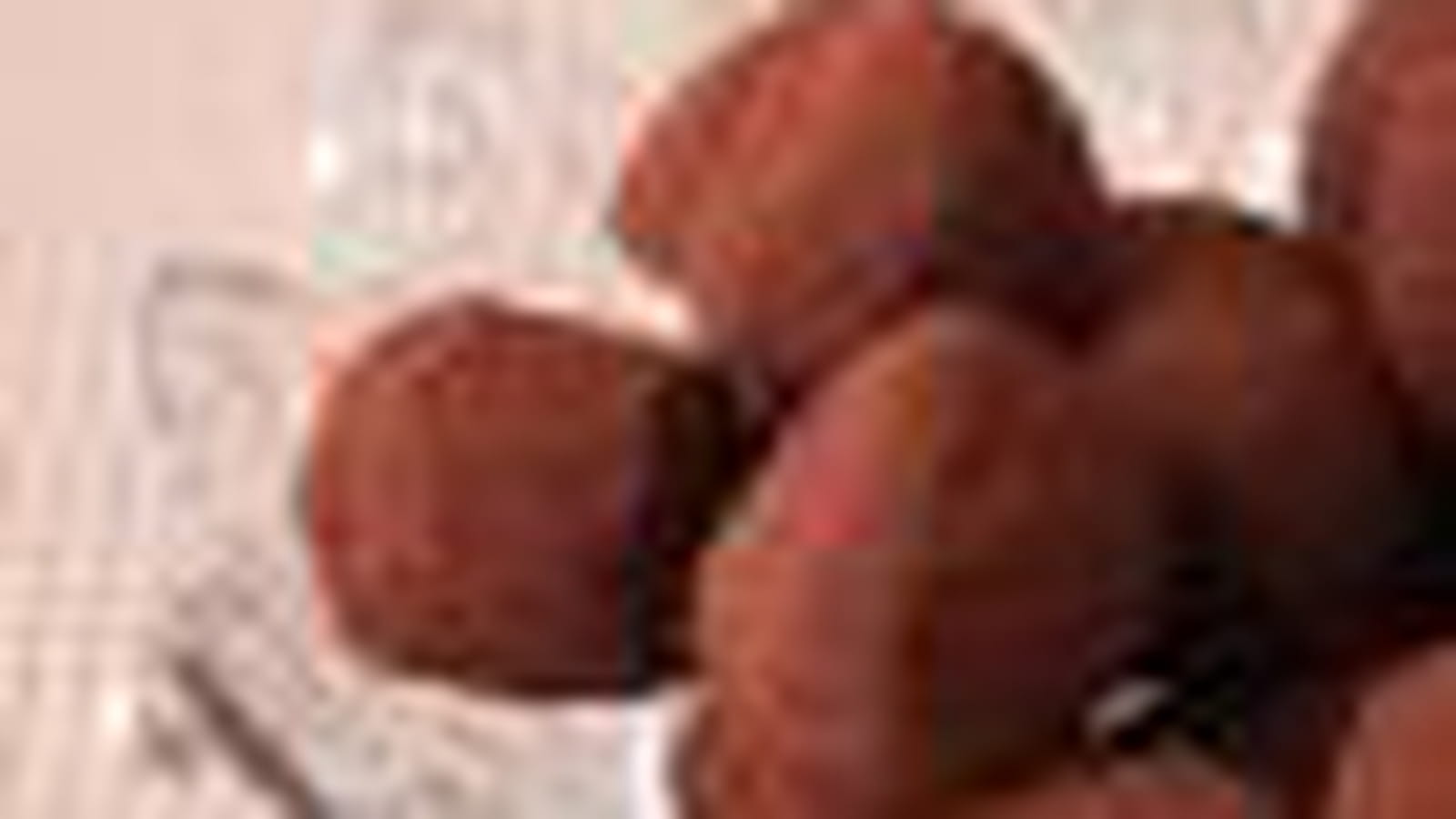 Truffes au chocolat noir