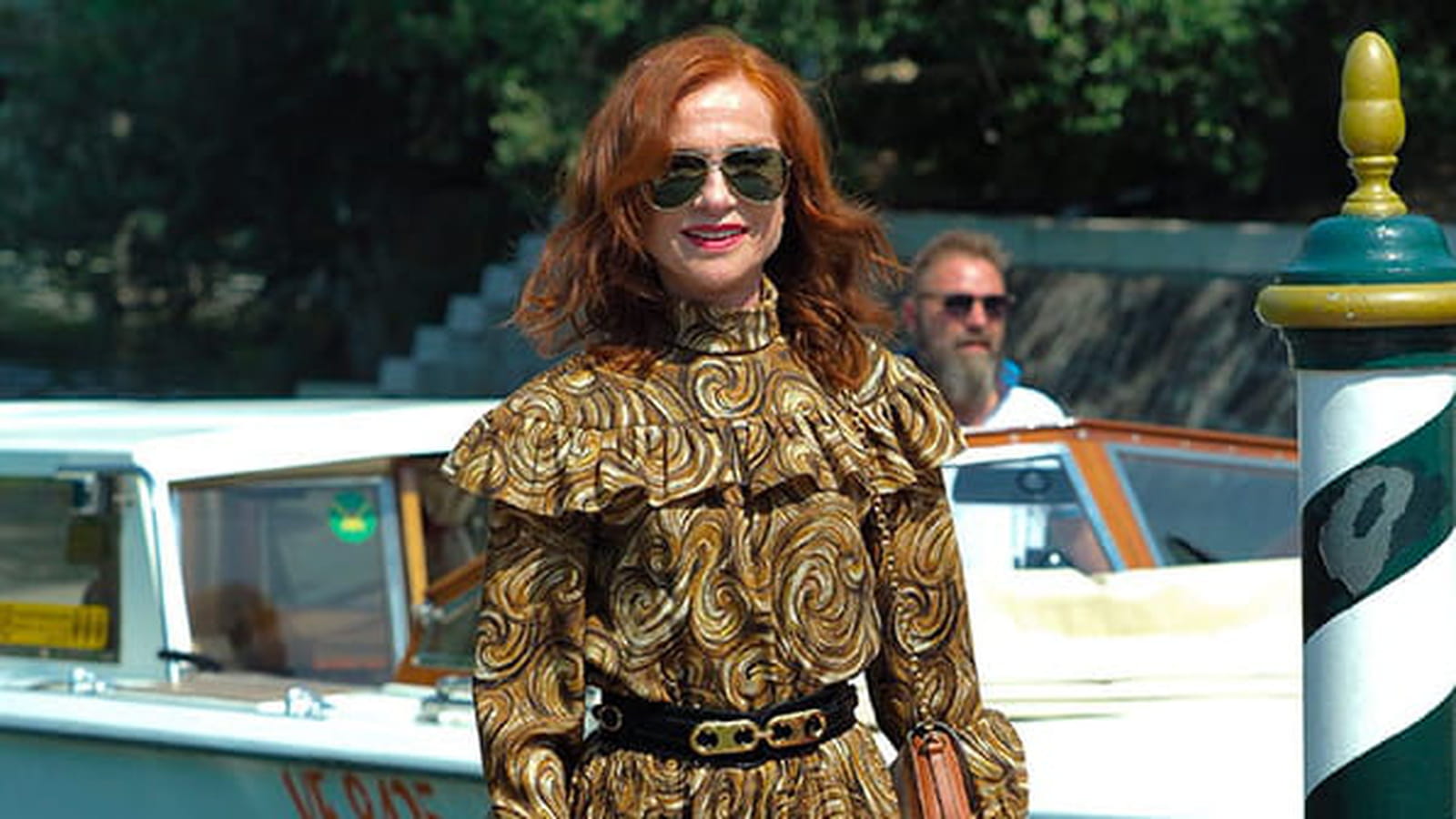 Isabelle Huppert le 1er septembre 2021