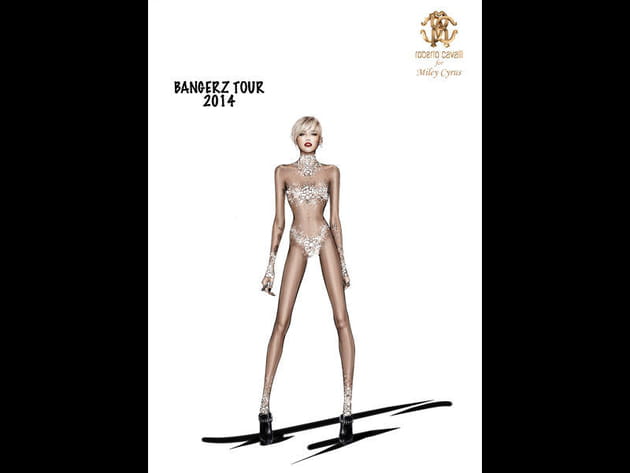 Miley Cyrus : toute nude