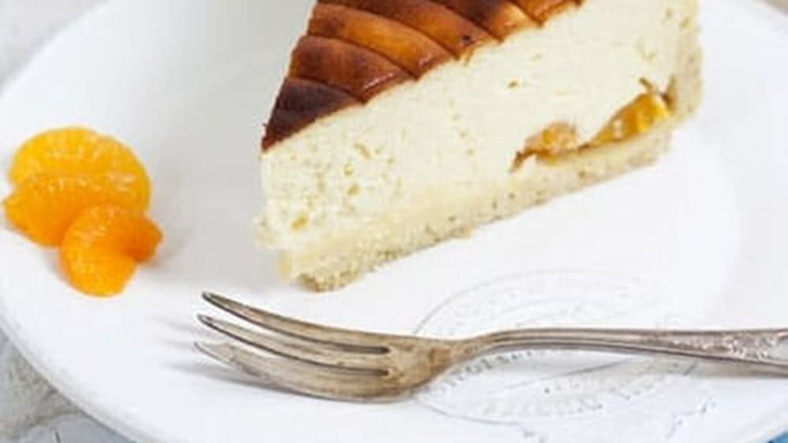 Käsekuchen ou gâteau au fromage blanc