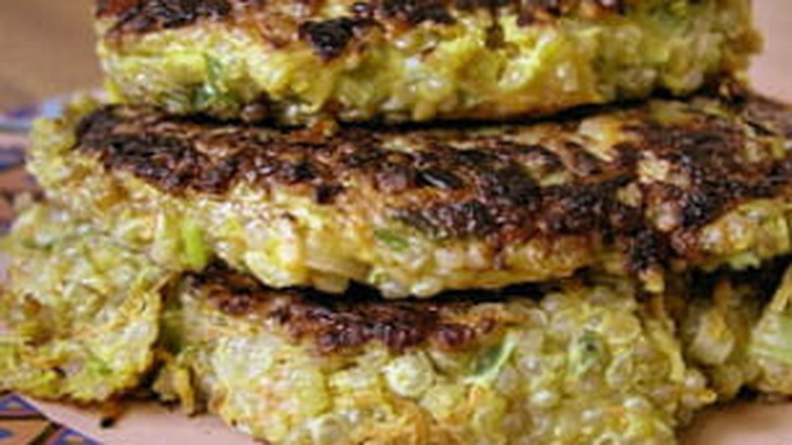 Galettes printanières au quinoa