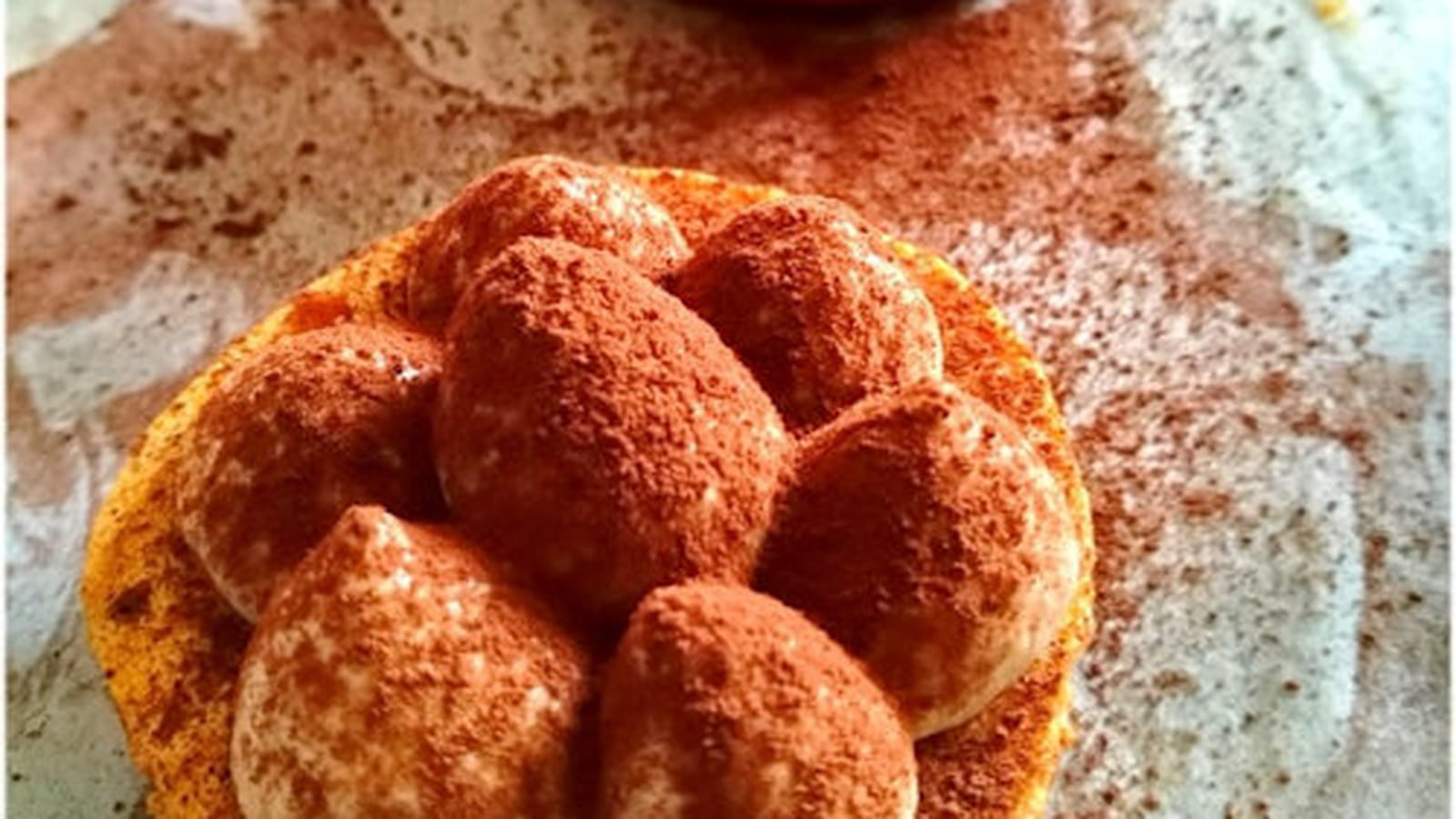 Macarons façon tiramisu