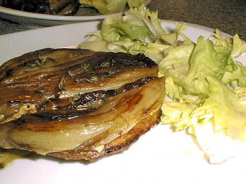 Tatin d'endives au chèvre