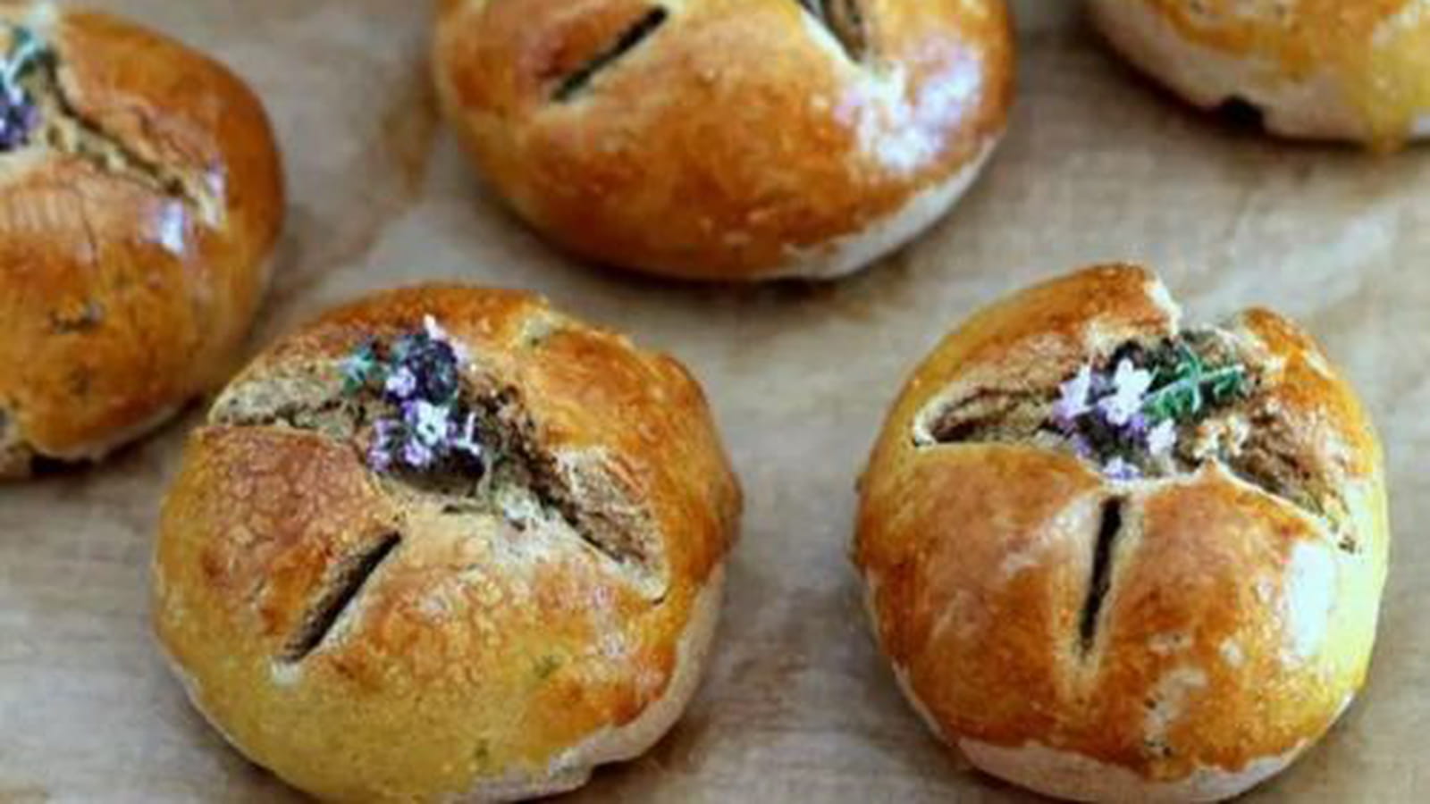 Petits pains à la fleur de thym igbas