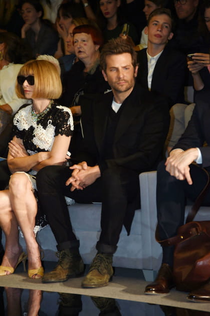 Bradley Cooper, pensif au d&eacute;fil&eacute; Tom Ford