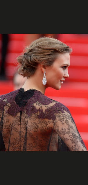 Le chignon flou de Karlie Kloss