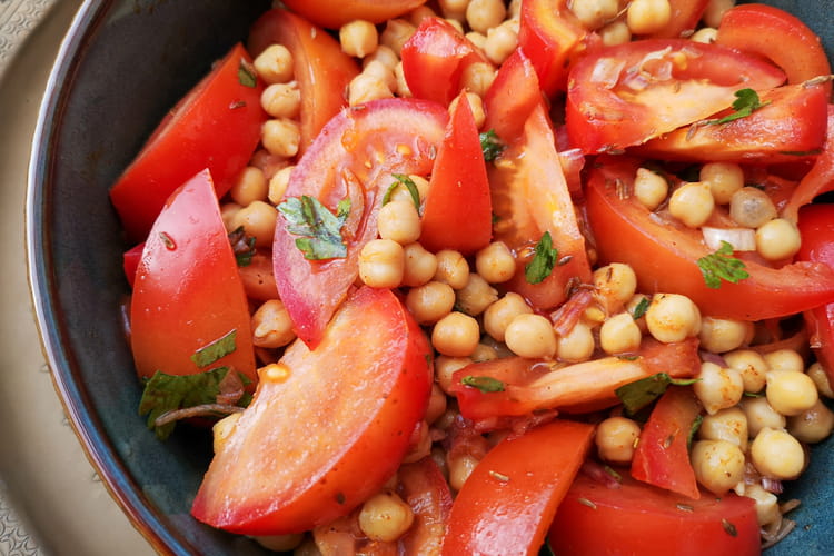 Recette De Salade De Pois Chiches L orientale