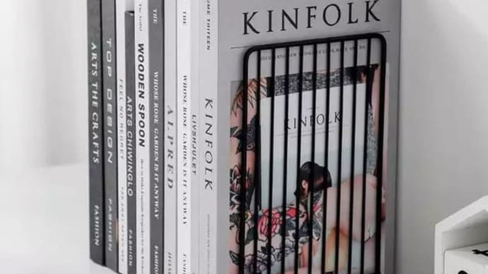 Serre-livres épuré