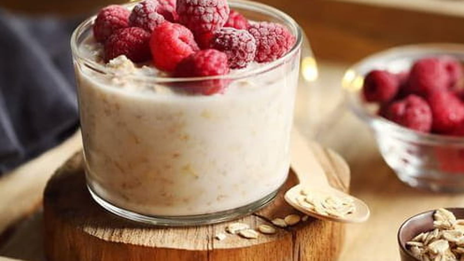 Porridge à l’avoine et à la framboise