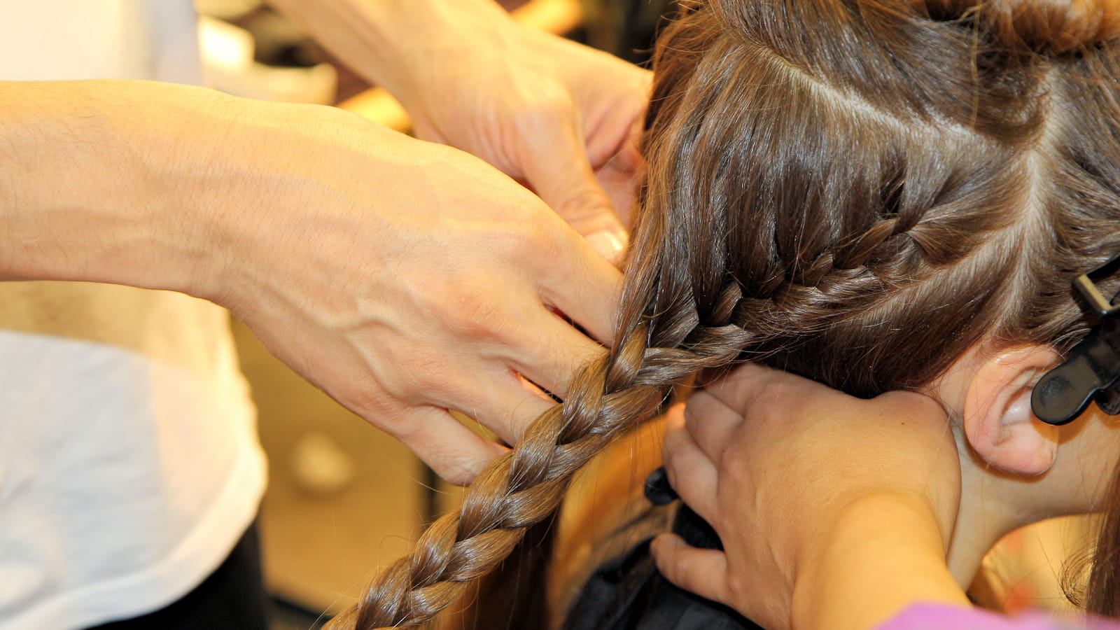 Une tresse pour créer du volume