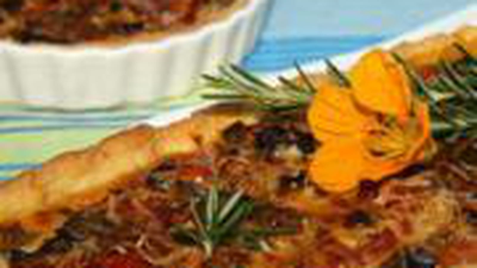 Tarte aux légumes du soleil
