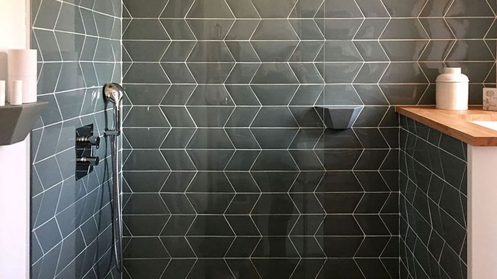 Carrelage losanges Normandy Ceramics