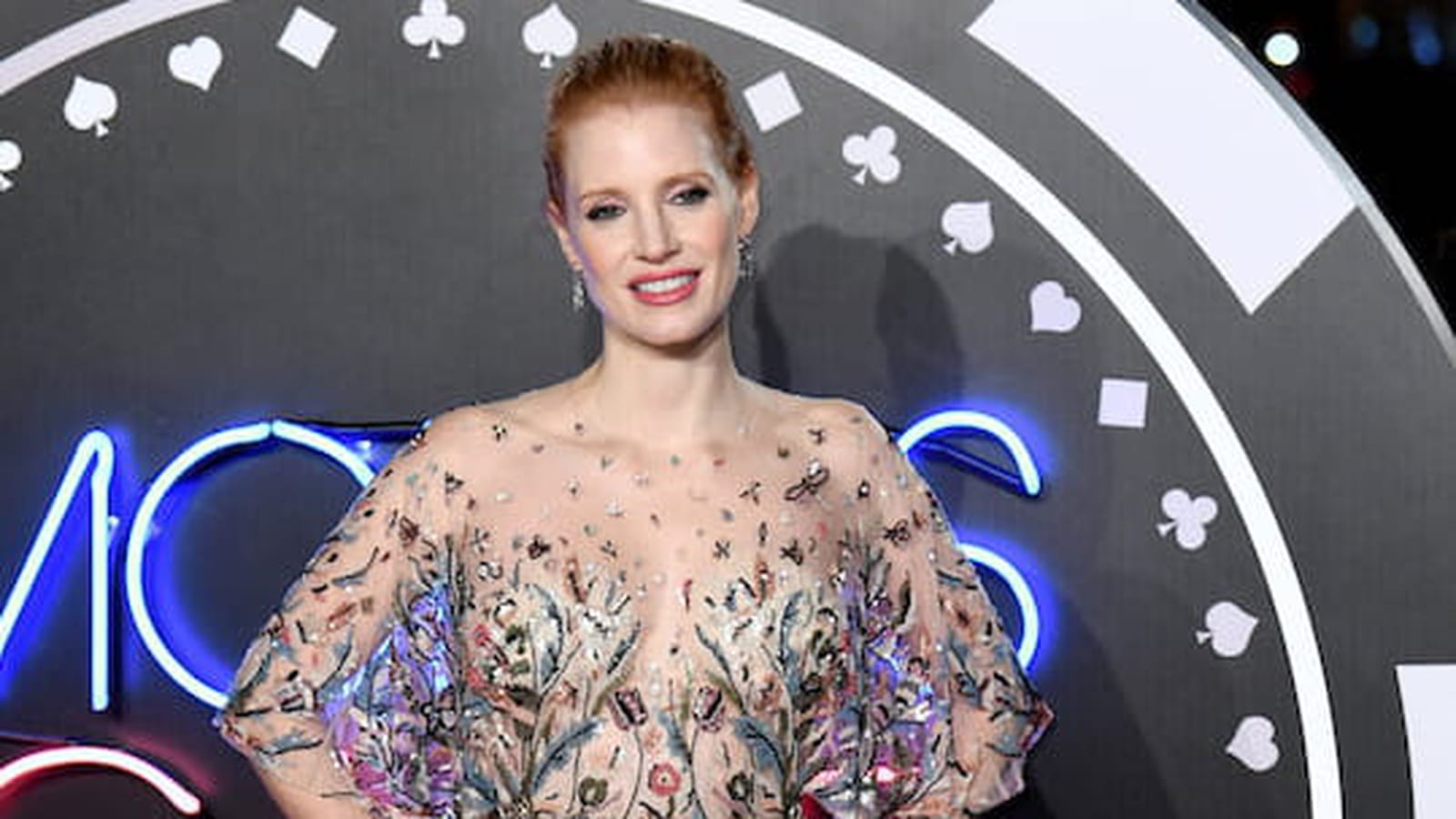 Jessica Chastain le 7 décembre 2017