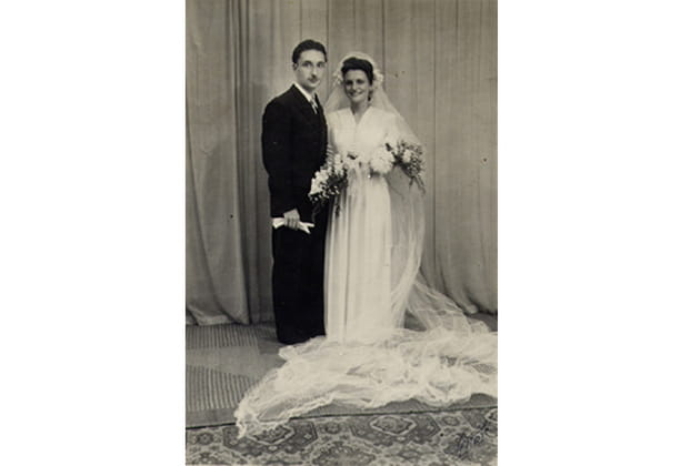 Le jour du mariage de mes parents