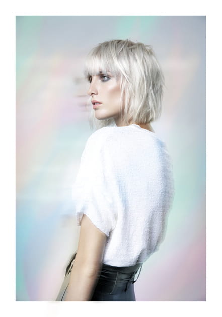 Le blond argent&eacute;