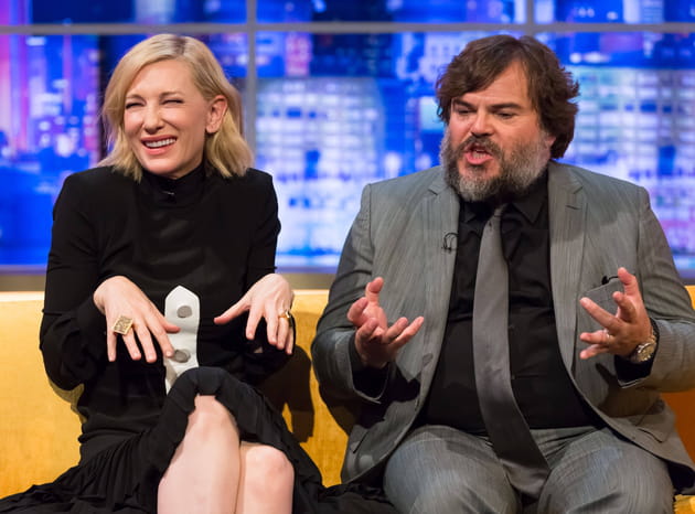 Cate Blanchett et Jack Black mettent l'ambiance (et les grimaces) sur le Jonathan Ross Show