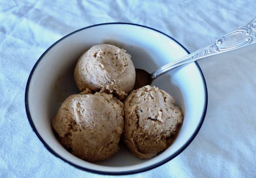 Glace au praliné sans lactose