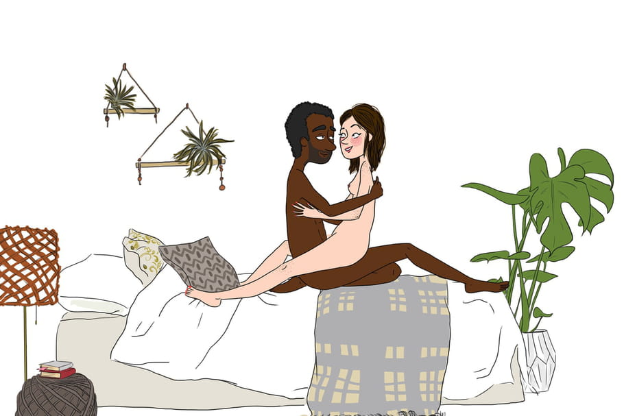 La position sexuelle du lotus, sensuelle et torride