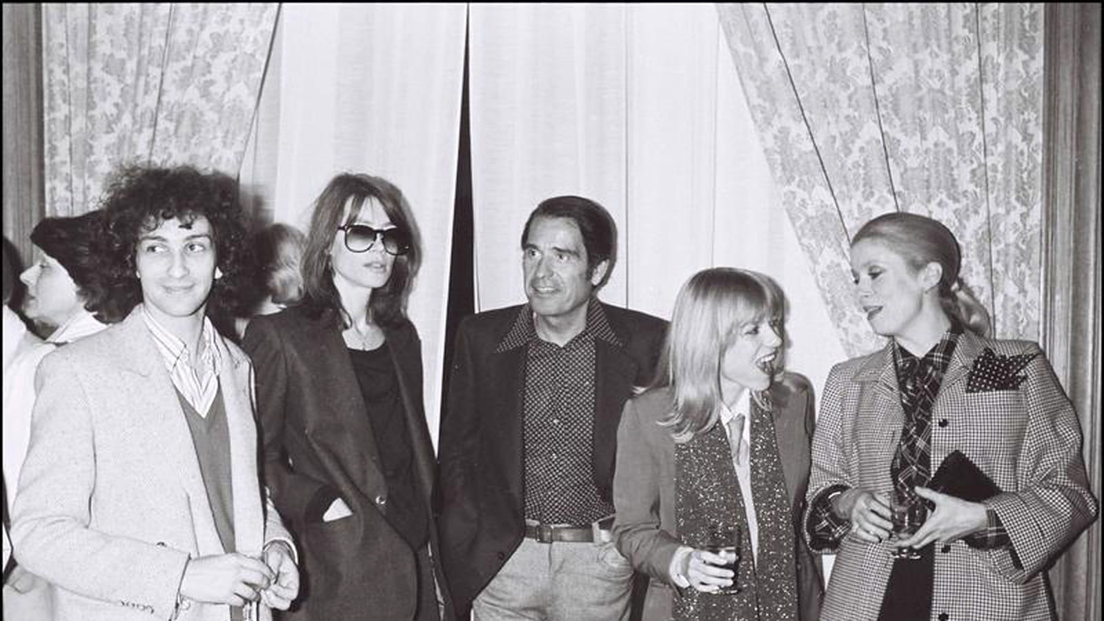 Aux côtés de Françoise Hardy, Daniel Filipacchi, France Gall et Catherine Deneuve