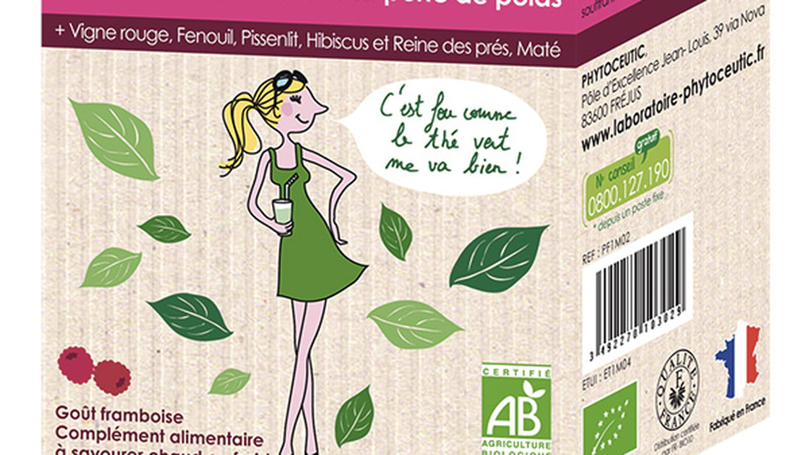 Thé mince, Phytoceutic