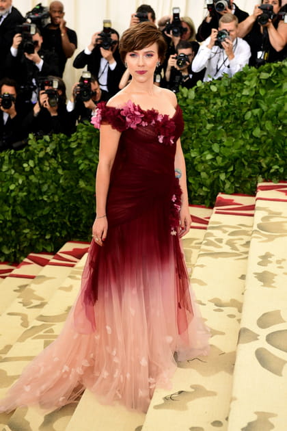 Scarlett Johansson en Marchesa&nbsp;