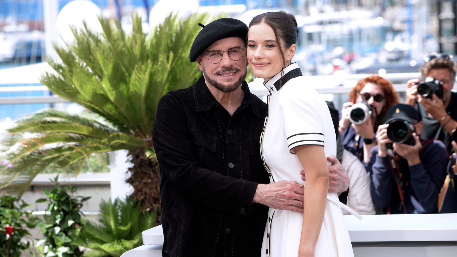 John Travolta et sa fille Ella Bleu