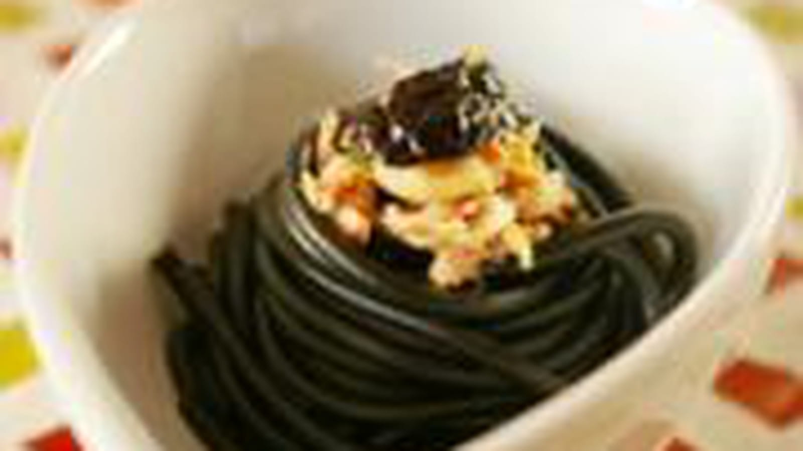 Spaghettis à l'encre