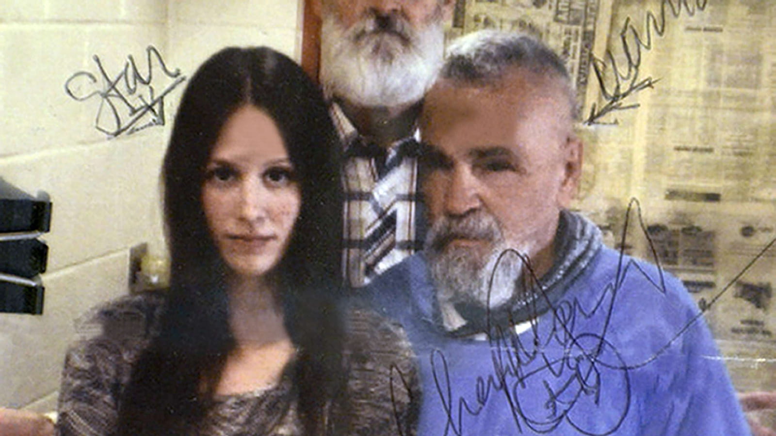 Elaine Burton et Charles Manson