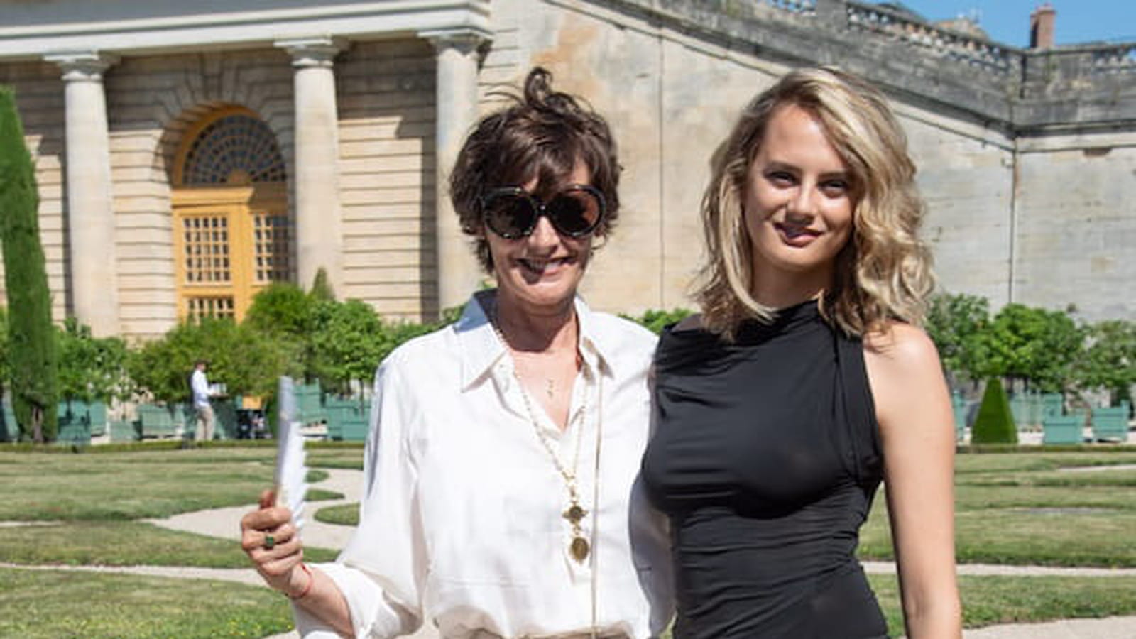 Ines de la Fressange et Violette d'Urso