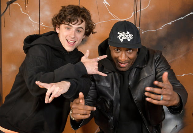 Timoth&eacute;e Chalamet et Virgil Abloh &agrave; la Fashion Week Homme