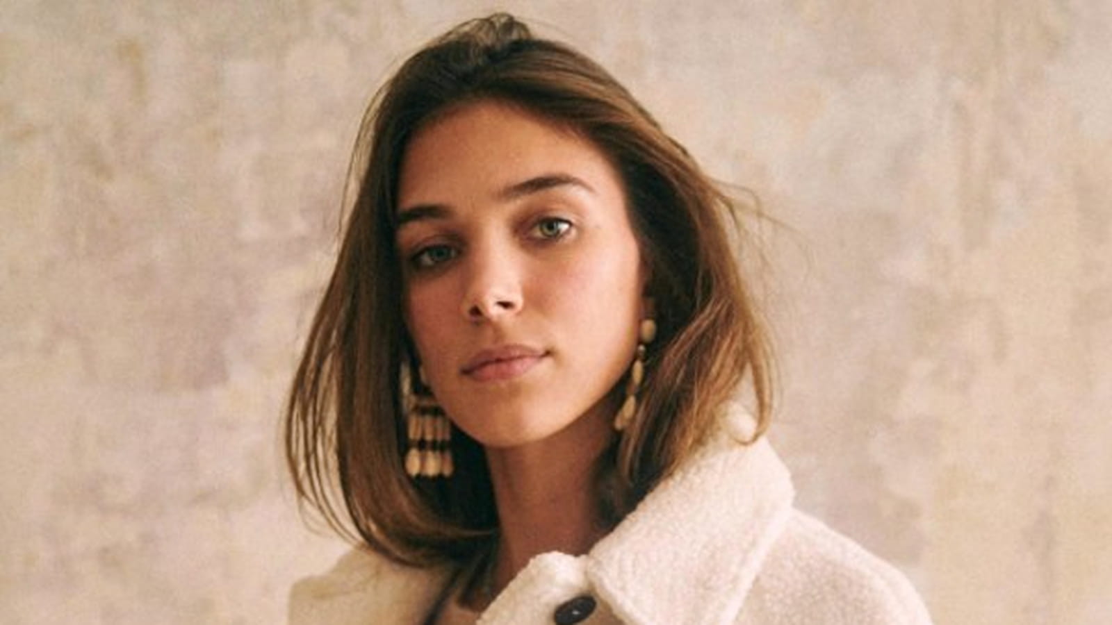 Manteau en fausse fourrure Sézane