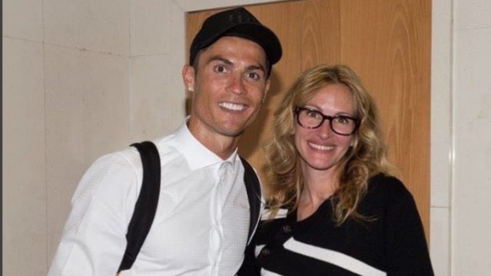 Cristiano Ronaldo et Julia Roberts