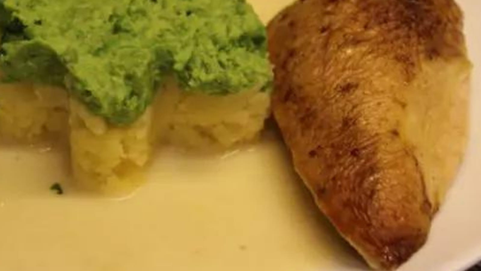 Poulet fumé au baume de haricots