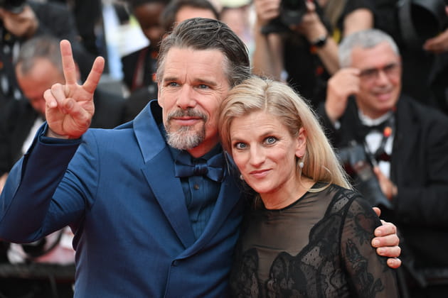 Ethan Hawke et Ryan Hawke, &agrave; l'avant-premi&egrave;re de "Triangle Of Sadness" le 21&nbsp;mai